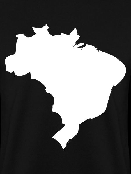 Brazil map flag