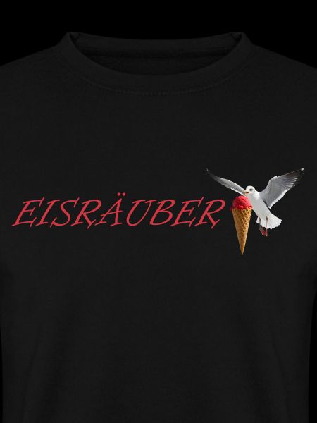 Eisräuber Design mit fliegender Möwe