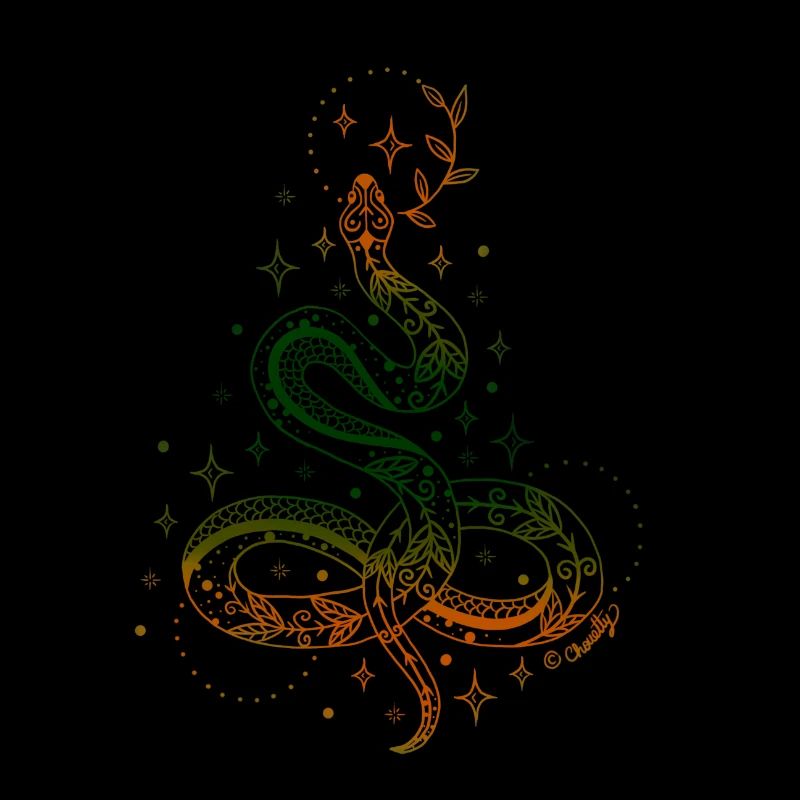 Glow Snake green