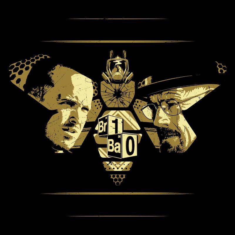 Breaking Bad Walter and Jesse Bee