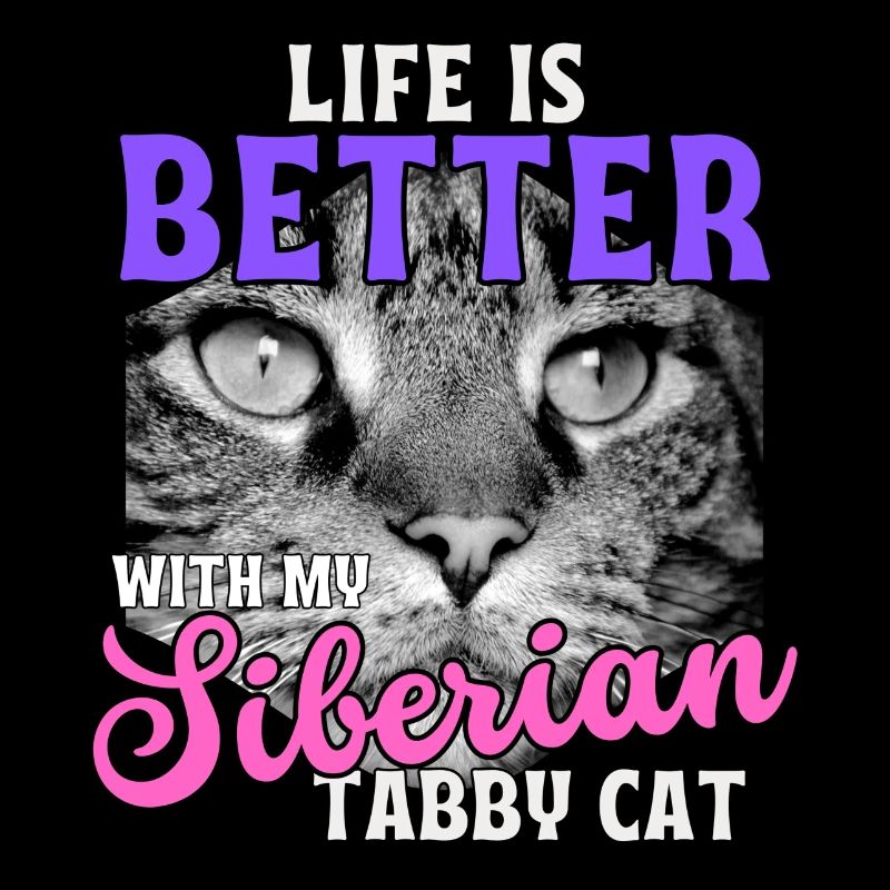 Mit einer Sibirischen Katze ist das Leben besser