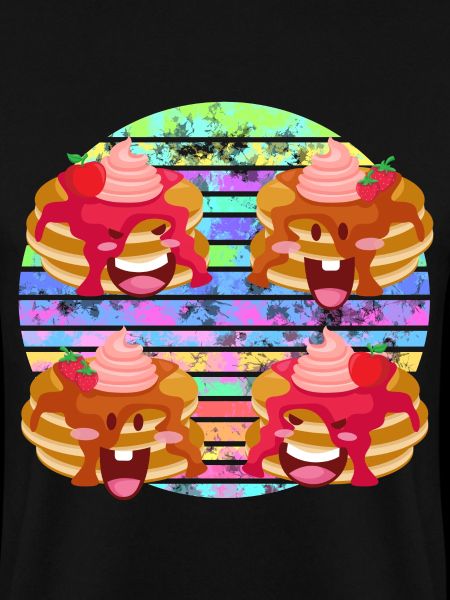 pancake fruit sauce party