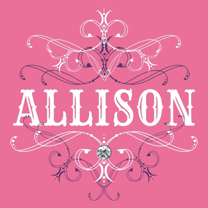Allison Surname First Name Personalized