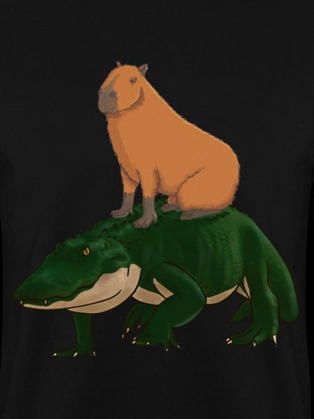 Capybara Alligator