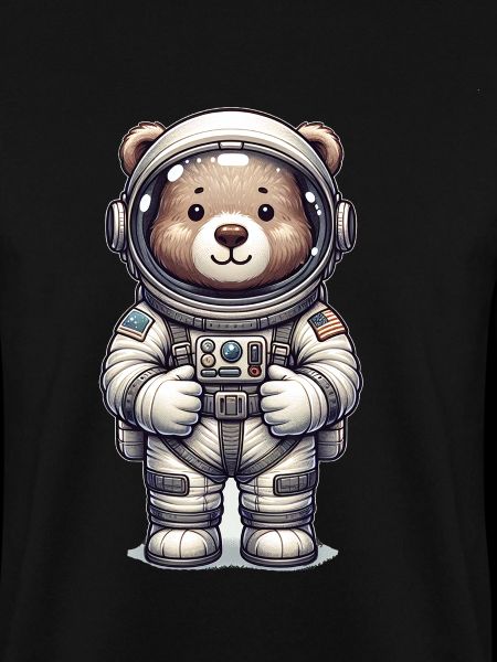 Cute Bear Astronaut