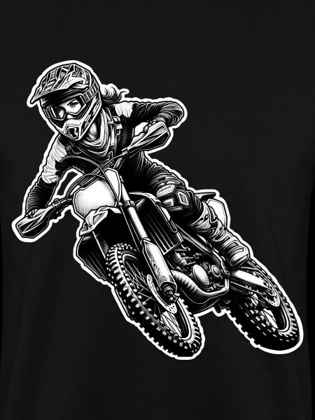 Motocross Frauen Mädchen Girl