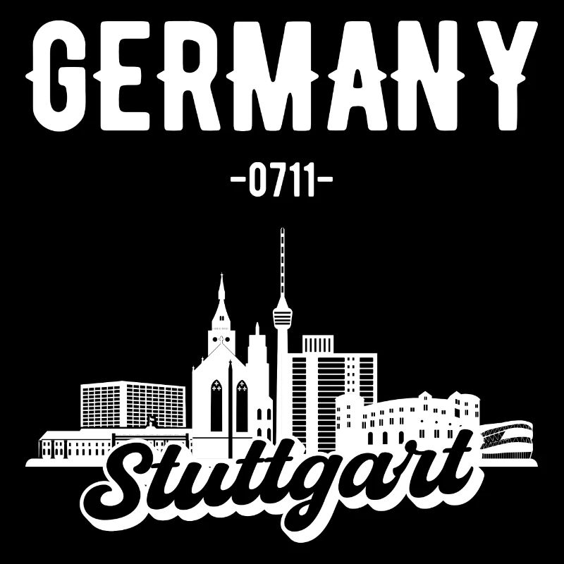 Stuttgart Germany Skyline Gift