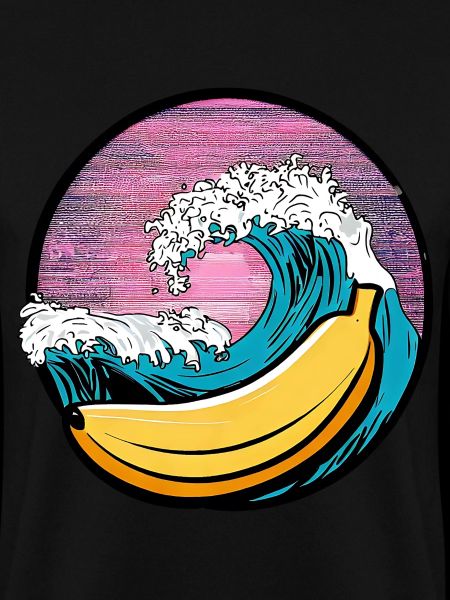 Surfing Banana Sunset