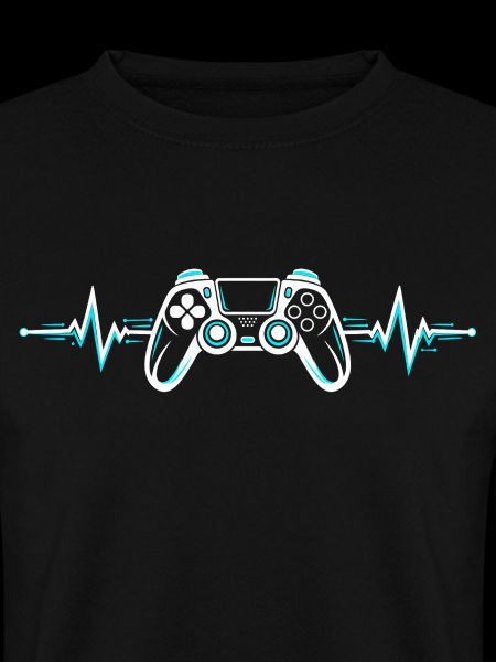 Herzschlag Gaming Controller Neon Gamepad