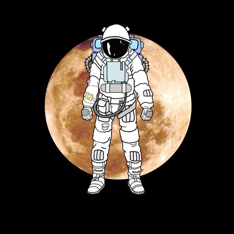 Astronaute, lune, alunissage, NASA