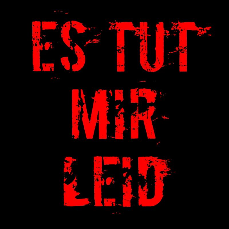 es tut mir leid