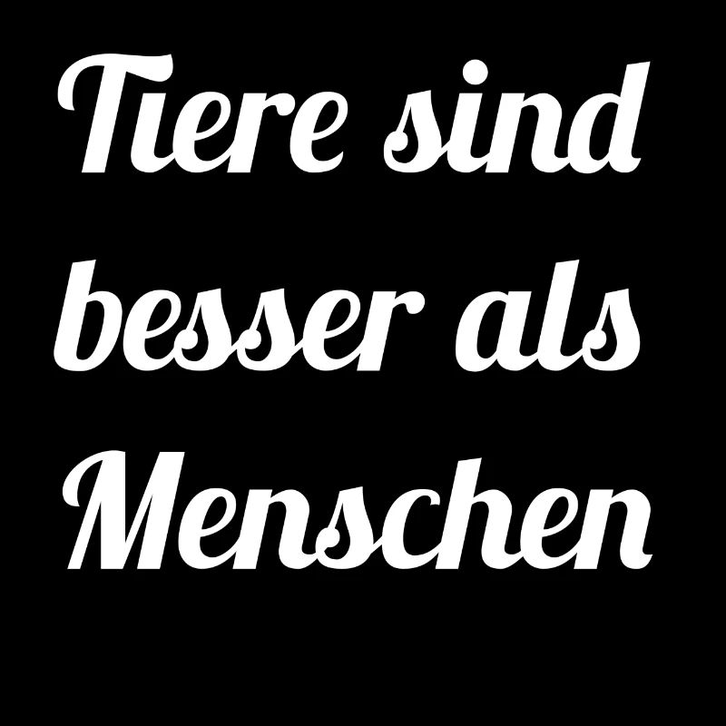 Tierfreund -Tiere sind besser als Menschen