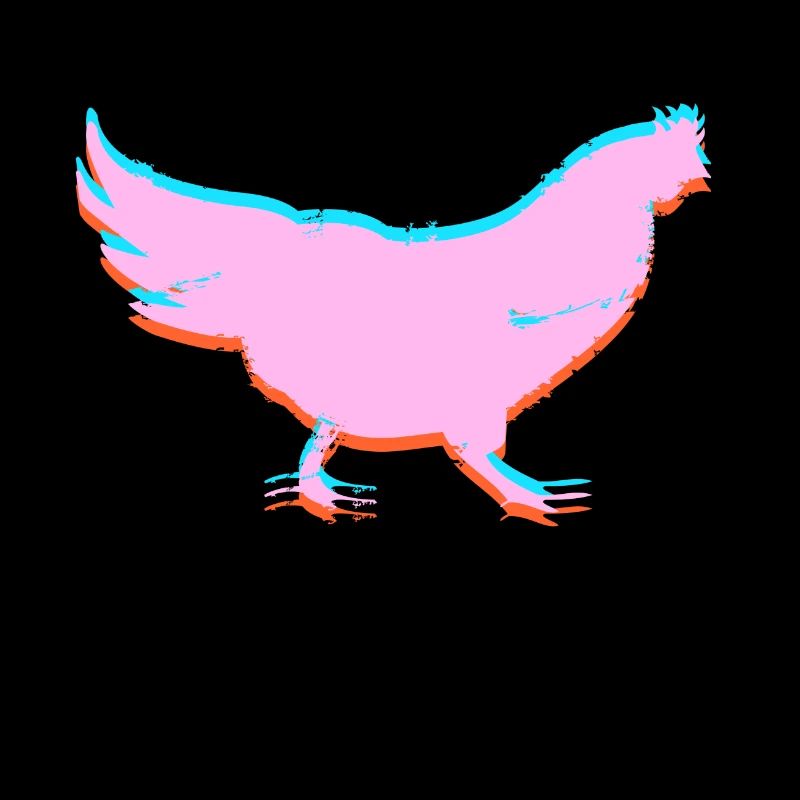 Chicken Chicken 3D Effect