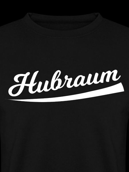 Hubraum Retro Schriftzug