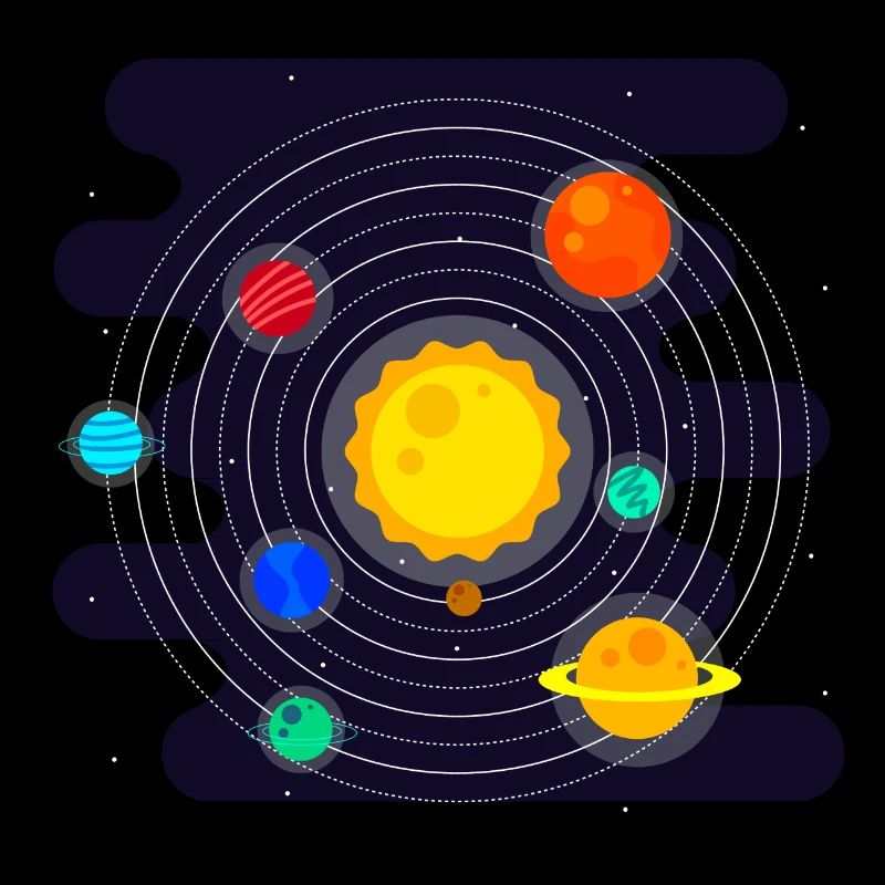 Solar System Planet Earth Space Mars
