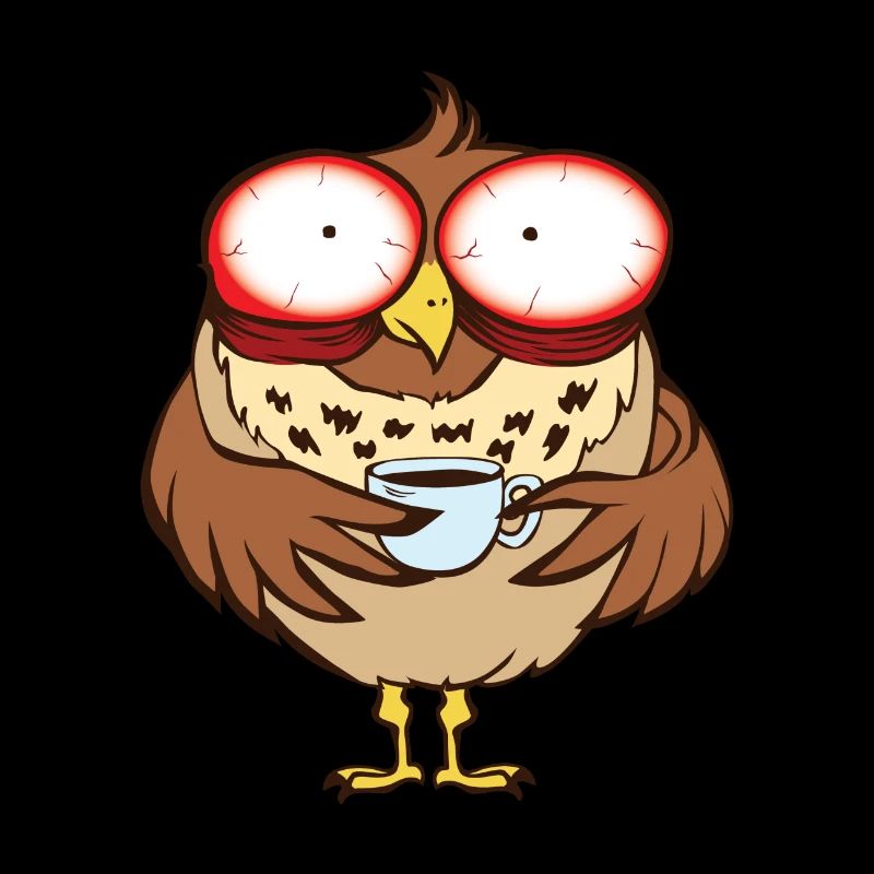 Eule Kaffee Tee