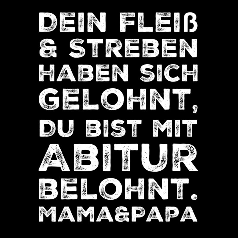 Abitur Abi Abschluss T-Shirt Eltern Geschenk