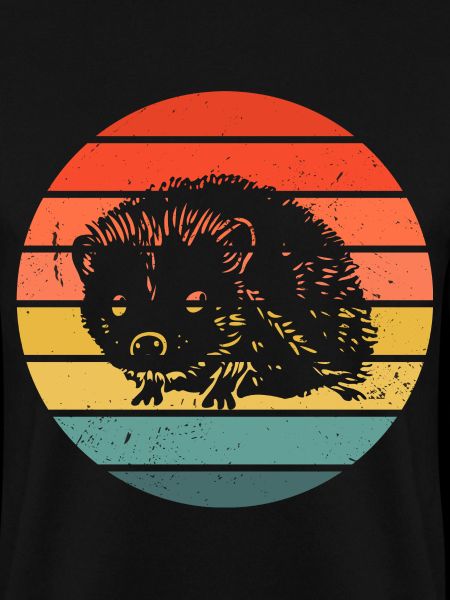 Hedgie Retro Sunset Hedgehog