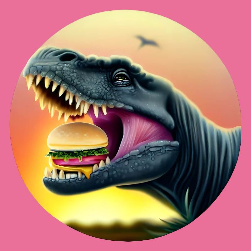 Cheeseburger Dinosauerier