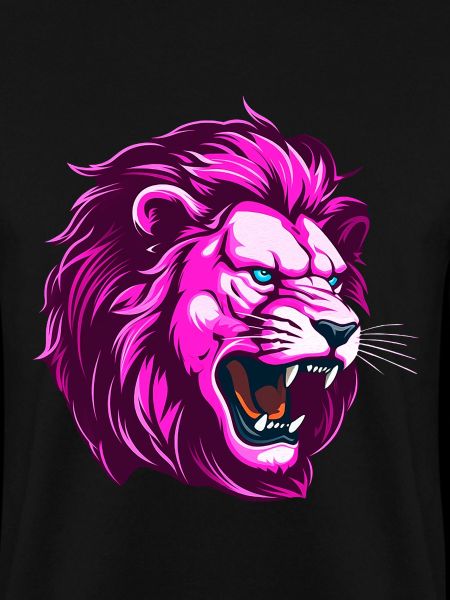 Pink Lion Head