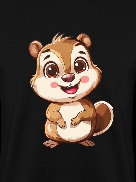 Cute Smiling Chipmunk