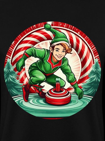 Weihnachtself Curling