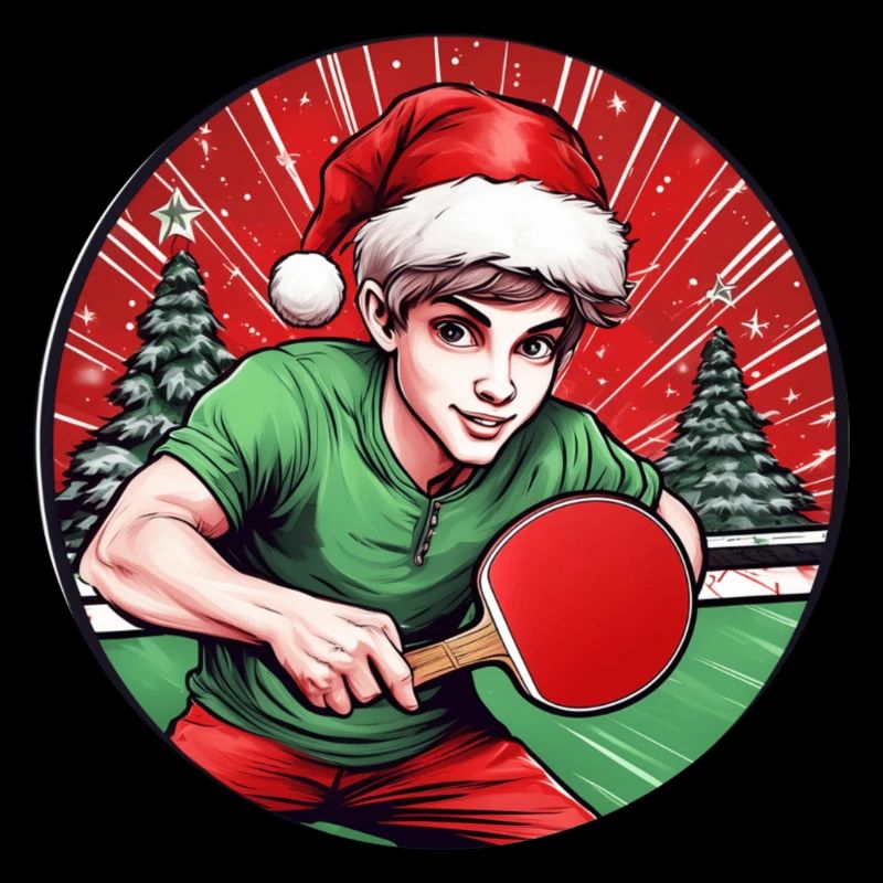 Weihnachtself Ping Pong