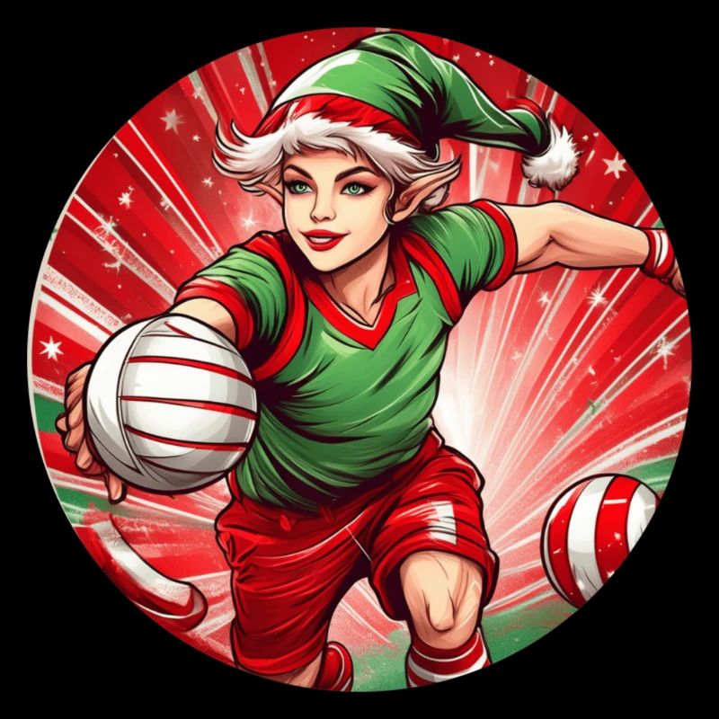Weihnachtself Volleyball