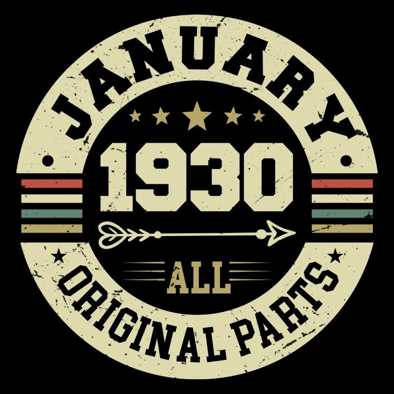 January 1930 - Geburtstag im Januar 1930