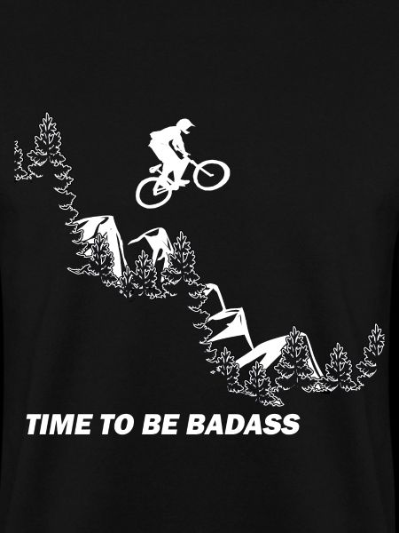 Mountainbike Spruch Biker Downhill