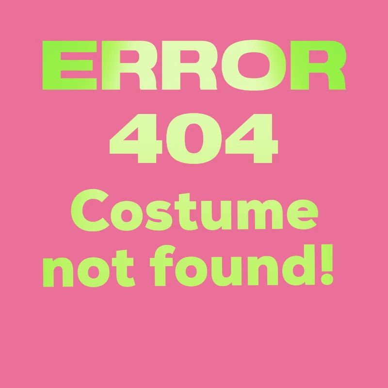 Error 404 Halloween costume saying programmer