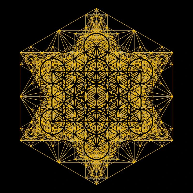 Metatrons Super Structure Gold