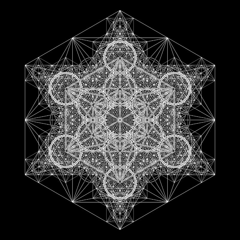 Metatrons Super Structure White