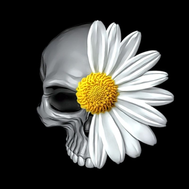 gänseblümchen totenkopf