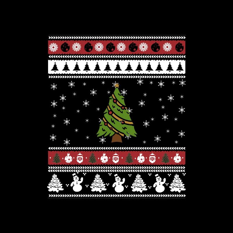 Arbre de Noël moche Noël