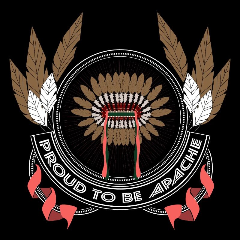 Indianer Ureinwohner Federn