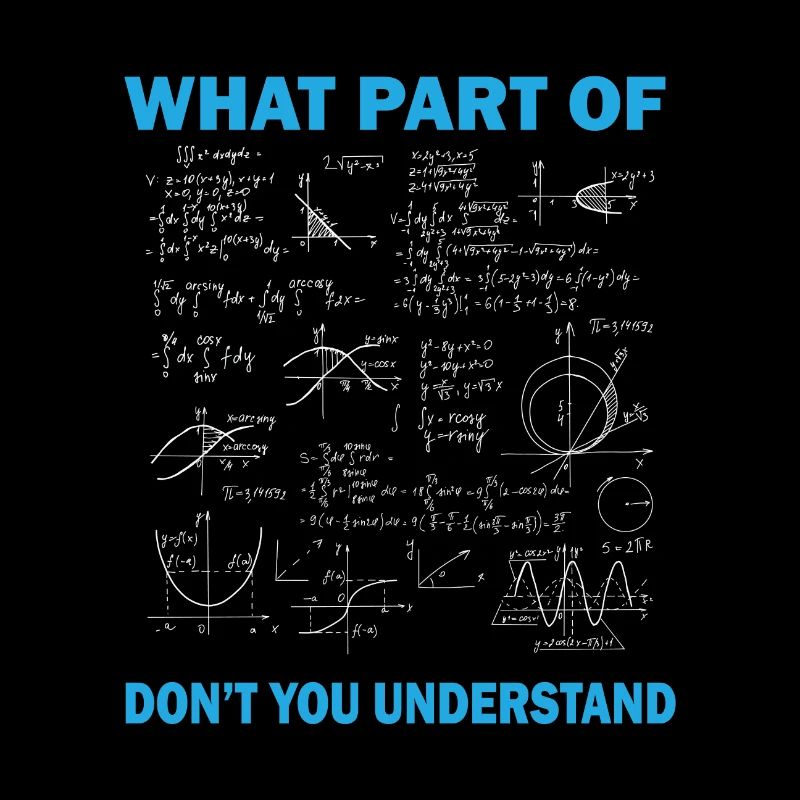 Math Quote Don’t You Understand Funny Math Teacher