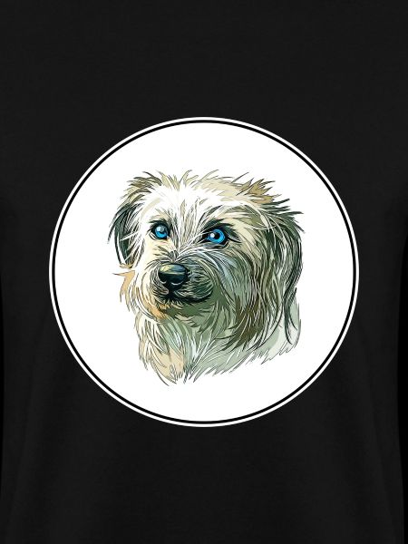 Pyrenäen-Schäferhund-Aquarell-Illustration