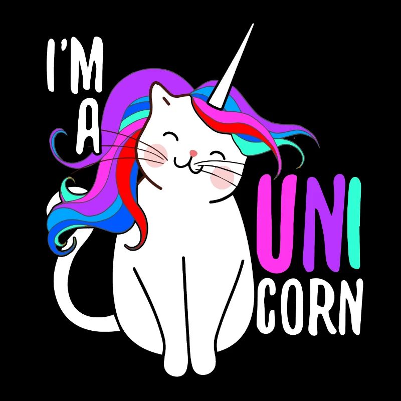 Einhorn Katze Geschenk