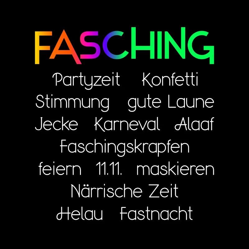 Faschingszeit - Partyzeit