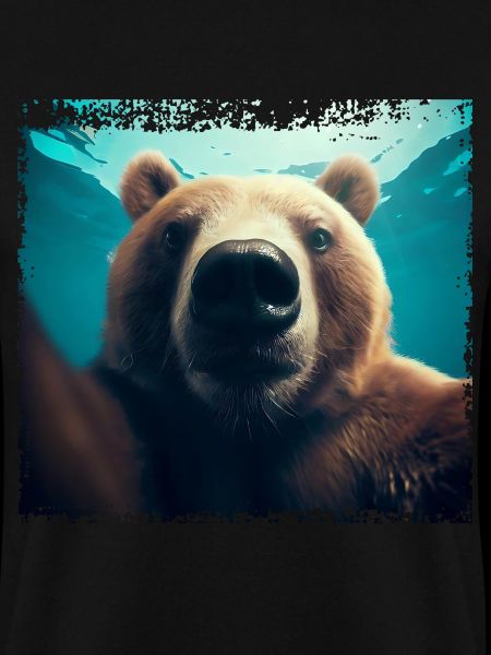 Bär Selfie im Unterwasserreich