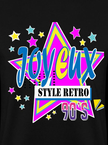 Freude im Retro-90er-Stil