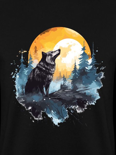 Aquarell Wolf