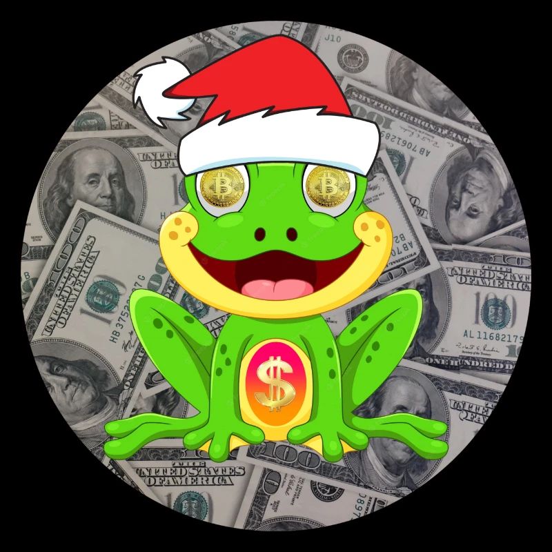Christmas DividendenFrosch