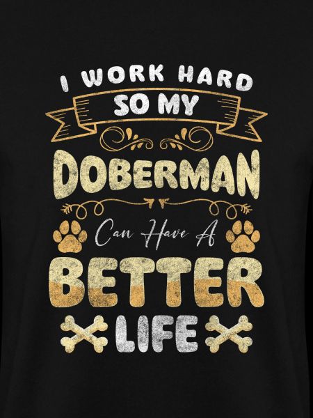 Dobermann Rassehund Schutz Wachschutz