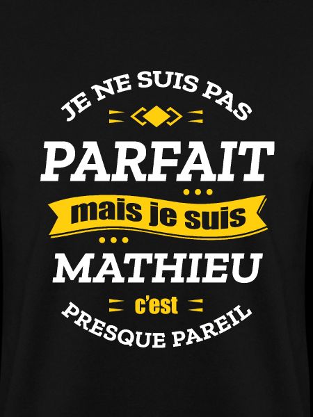 MATHIEU PARFAIT - PRENOM MATHIEU