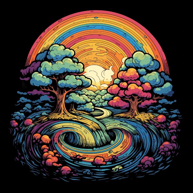 Regenbogen Wunderwelt