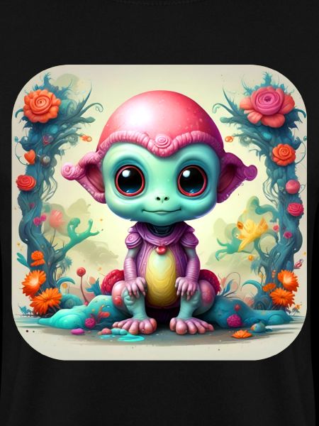 Niedlicher Sciencefiction Alien