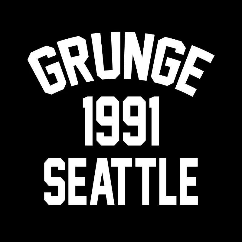 Grunge 1991 Seattle