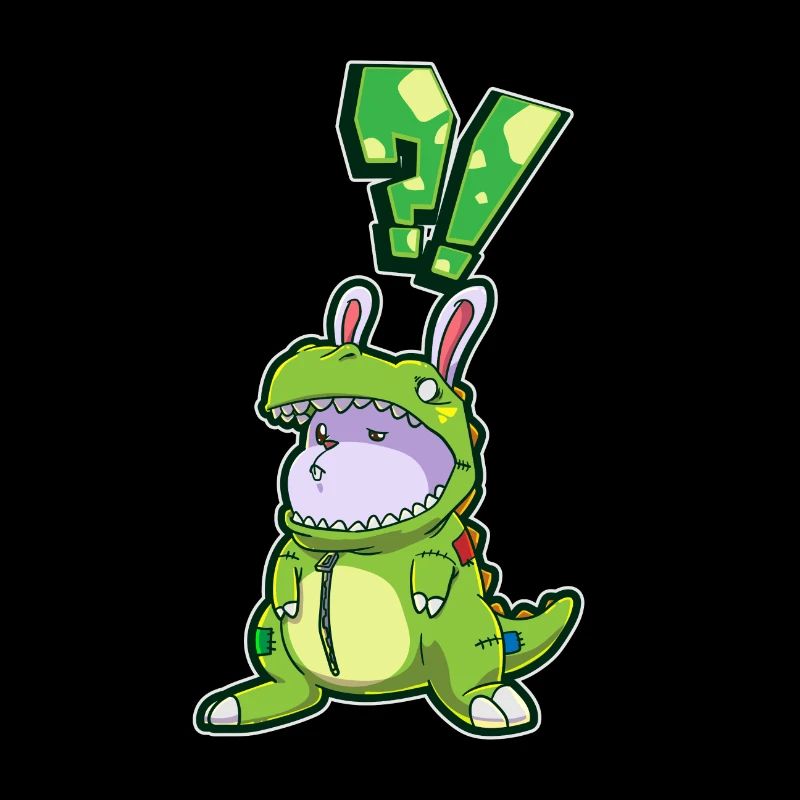 Rabbit Child Gift Rabbit Disguise Dino